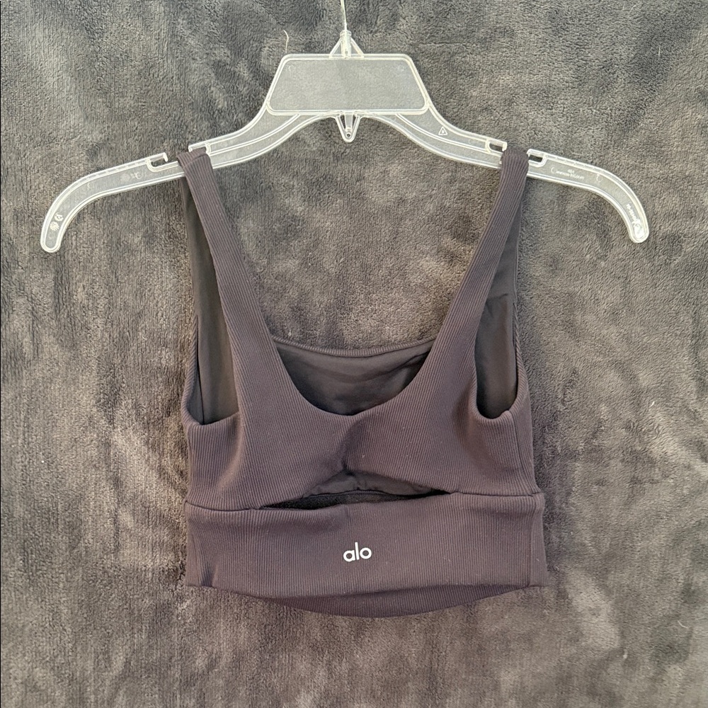 ALO Yoga Black Sports Bra